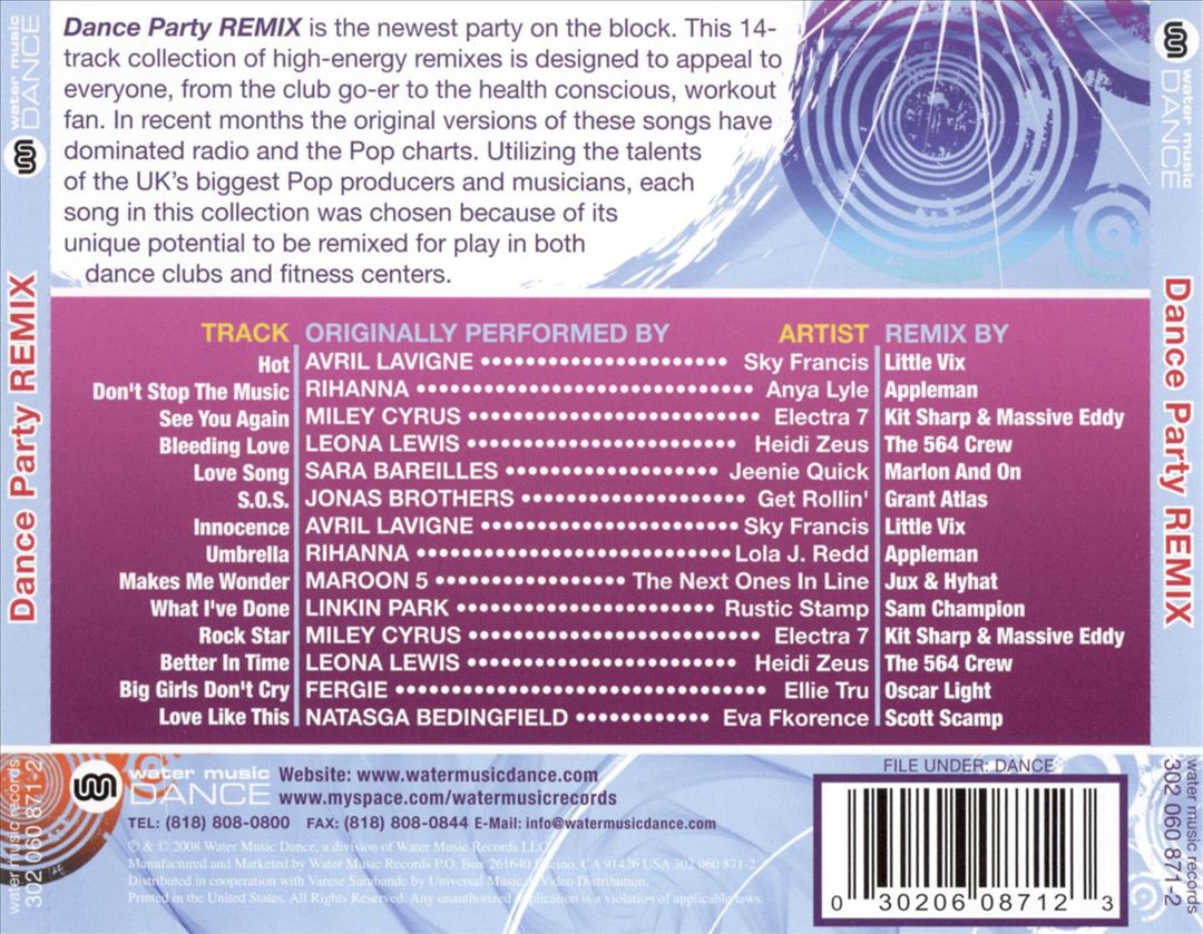 Dance Party Remix cover art