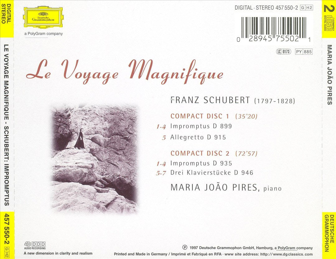 Voyage Magnifique: Schubert Impromptus cover art