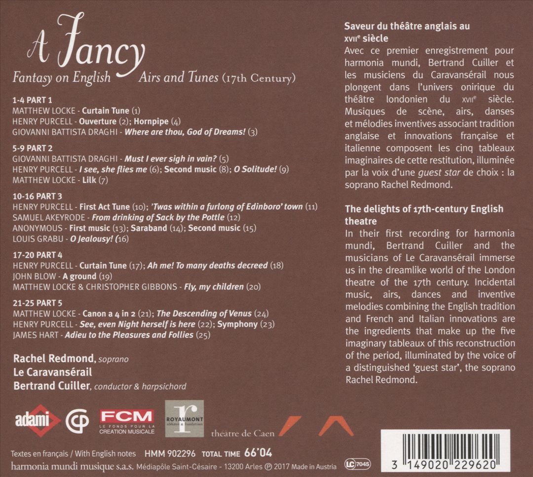 Fancy: Fantasy on English Airs & Tunes cover art