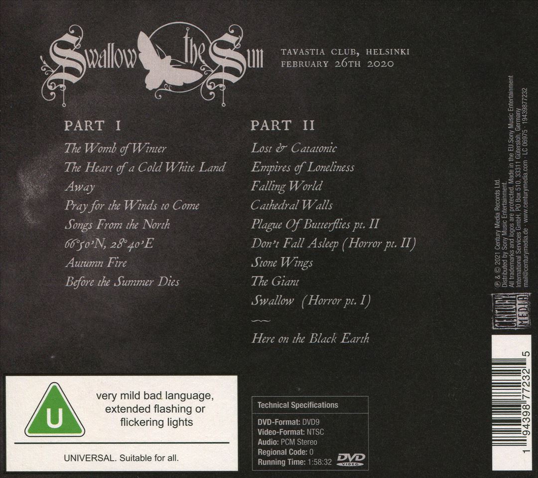 20 Years of Gloom, Beauty, and Despair: Live in Helsinki cover art