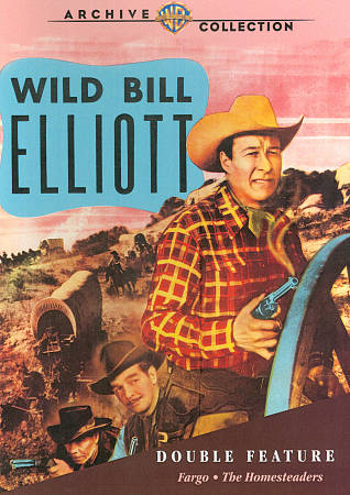 Wild Bill Elliott Western Double Feature cover art