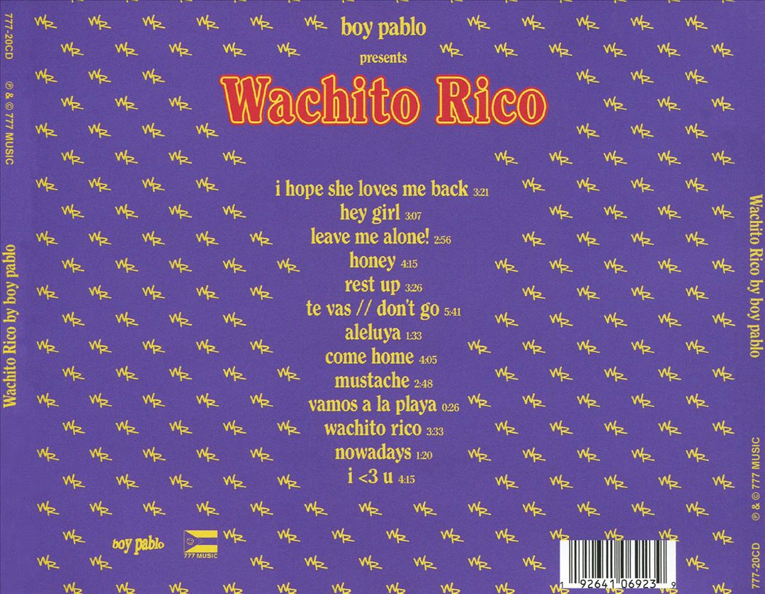 Wachito Rico cover art