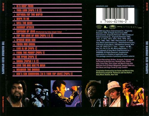 Ultimate Isley Brothers cover art