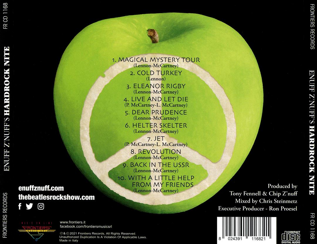 Enuff Z’nuff’s Hardrock Nite cover art