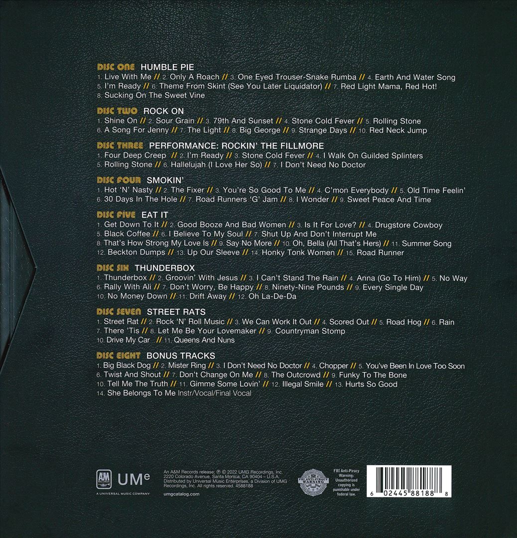 A&M Vinyl Boxset 1970-1975 cover art