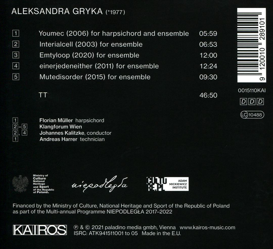Aleksandra Gryka: Interialcell cover art
