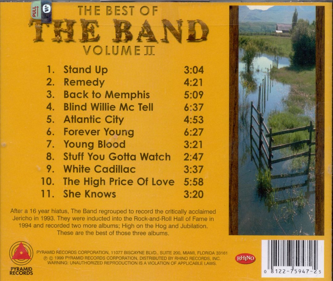 Best of the Band, Vol. 2 cover art