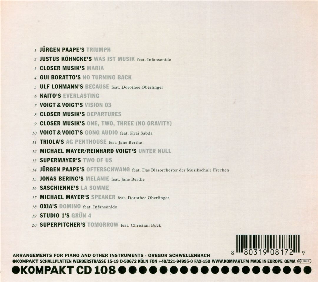 Spielt 20 Jahre Kompakt cover art