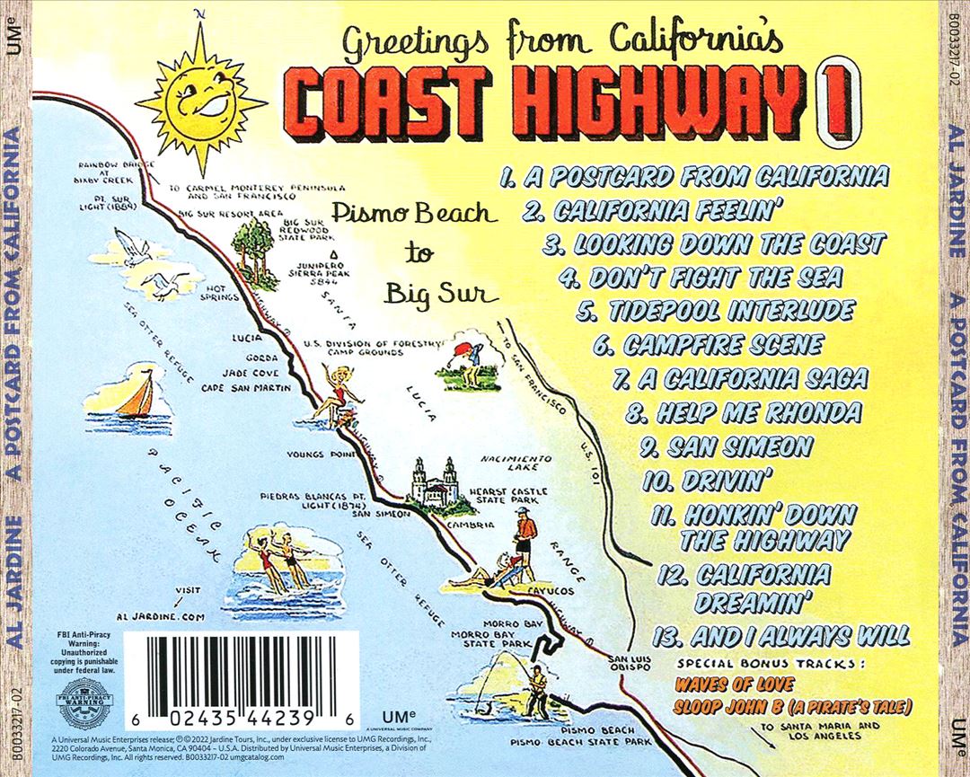 Postcard from California cover art