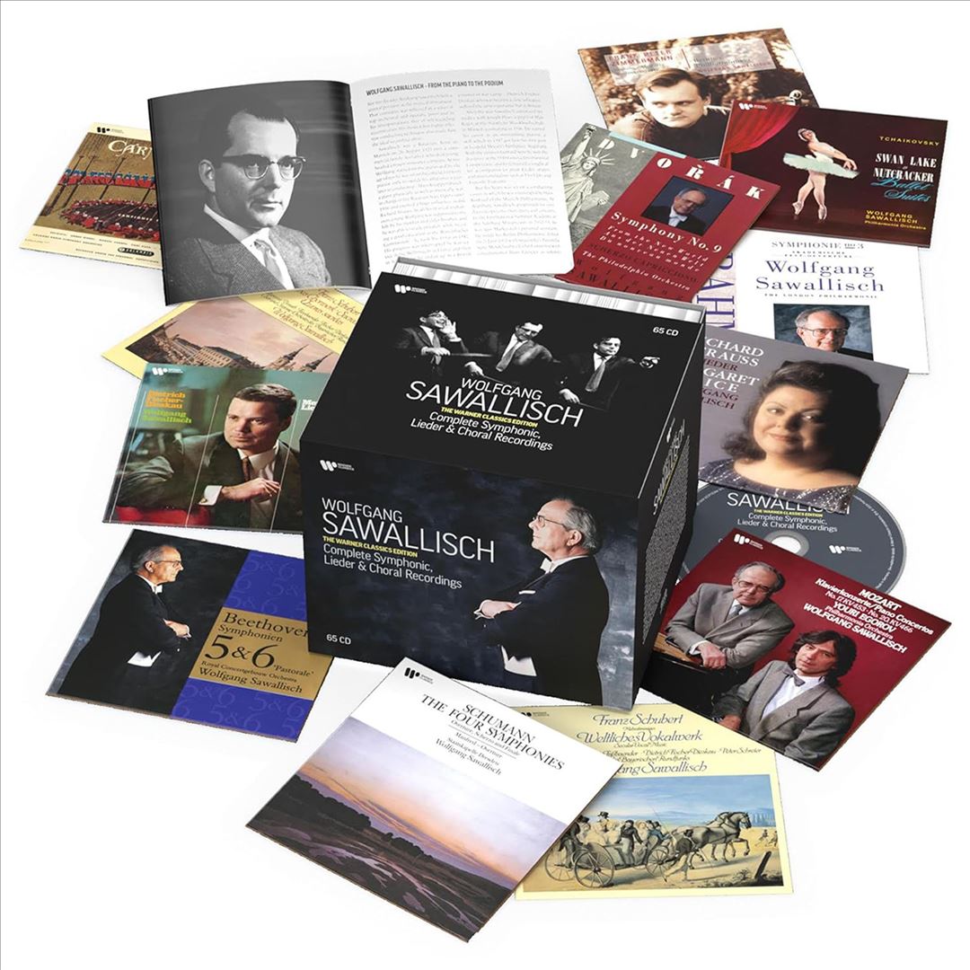 Wolfgang Sawallisch: The Warner Collection - Complete Symphonic Lieder & Choral Recordings cover art
