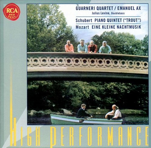 Schubert: Piano Quintet "Trout"; Mozart: Eine Kleine Nachtmusik cover art
