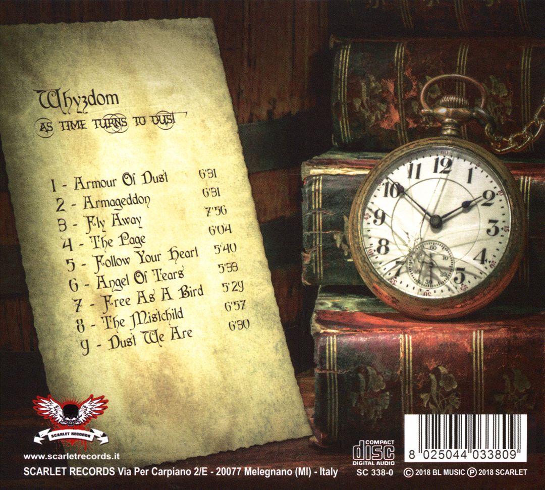 As Time Turns to Dust cover art