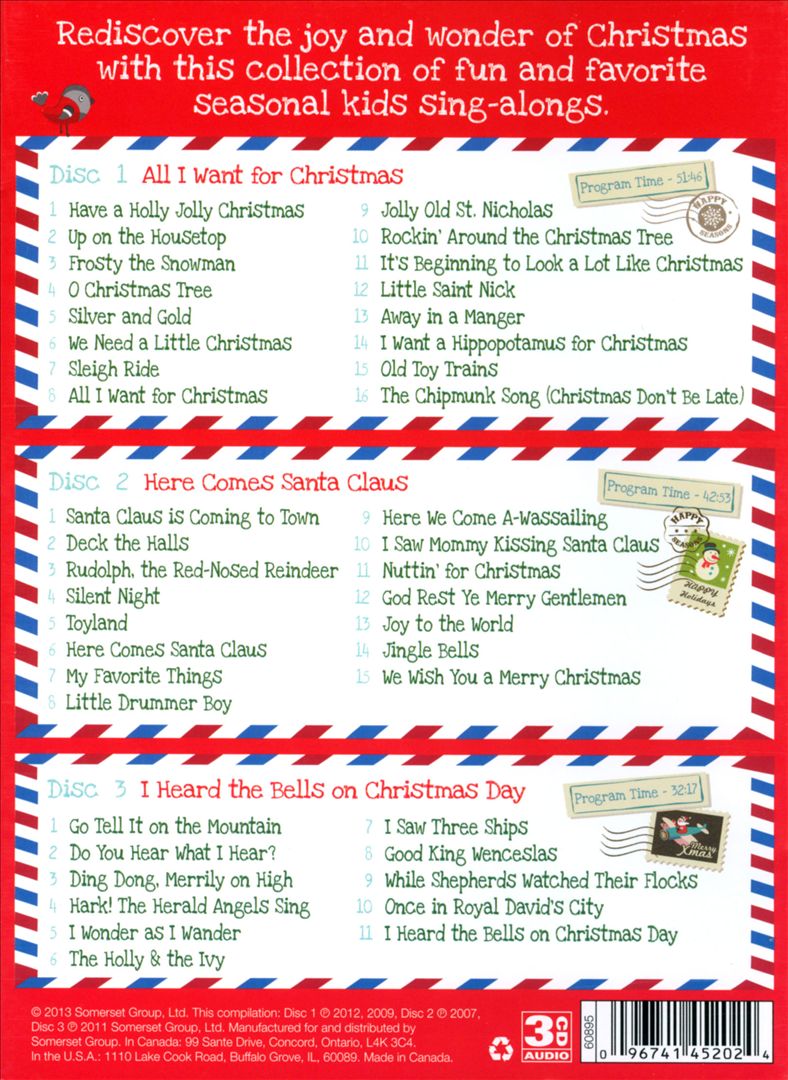 Dear Santa: A Kids' Christmas Sing-Along cover art