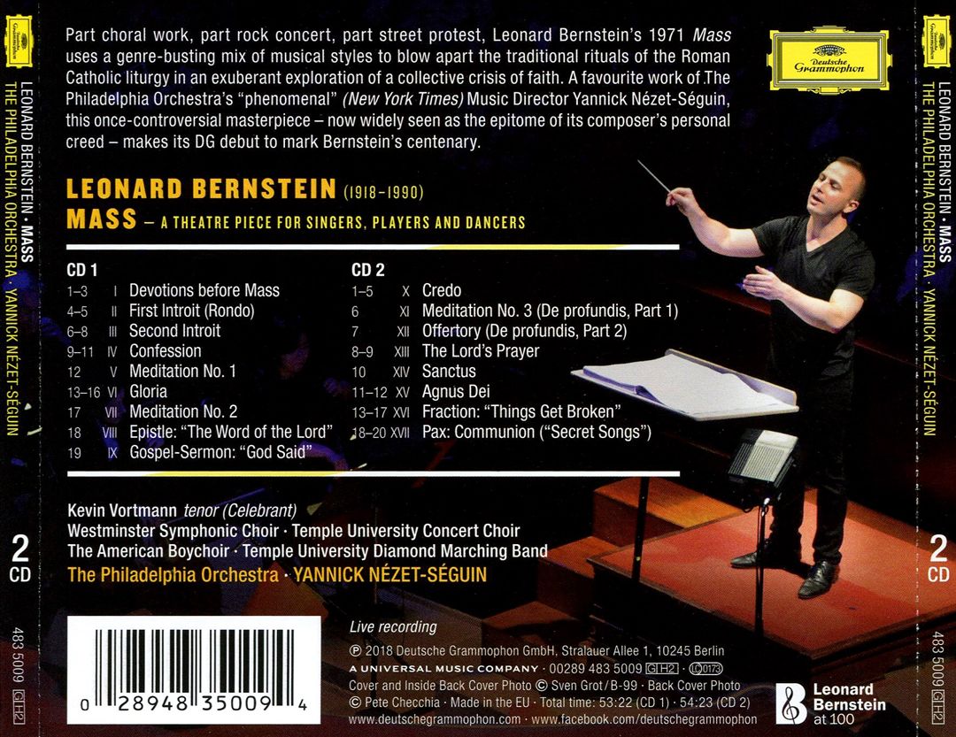 Bernstein: Mass cover art