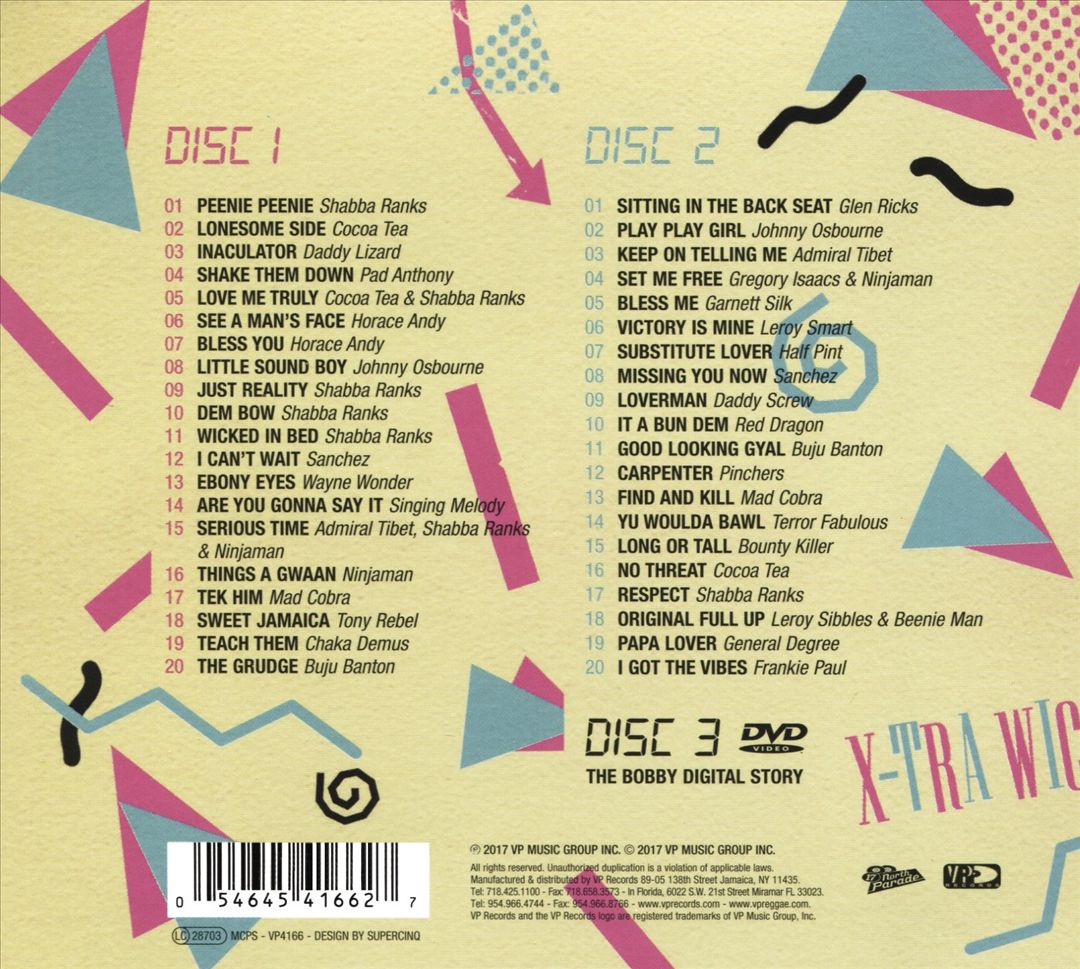 X-Tra Wicked: Bobby Digital Reggae Anthology cover art
