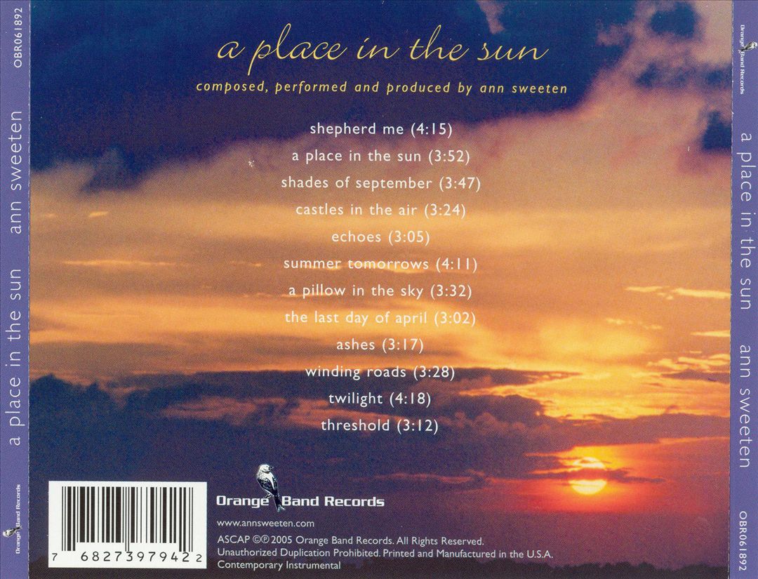 Place in the Sun cover art