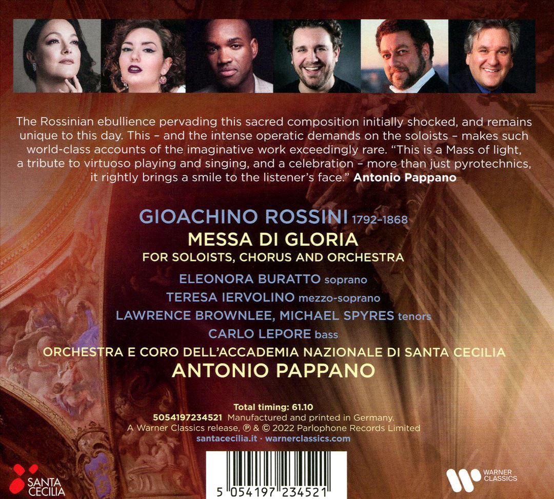Rossini: Messa di Gloria cover art