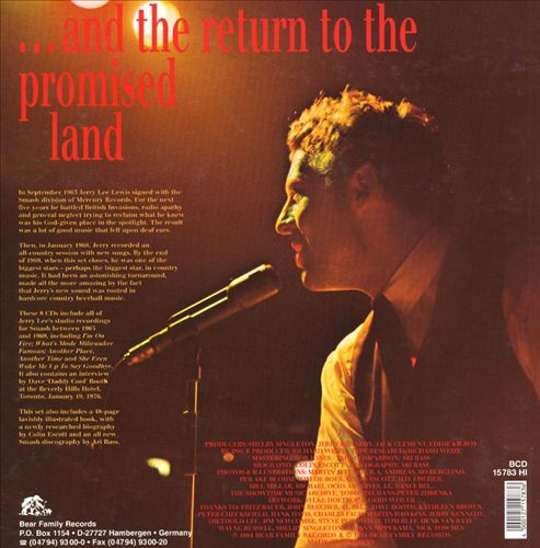 Locust Years...And the Return to the Promised Land cover art