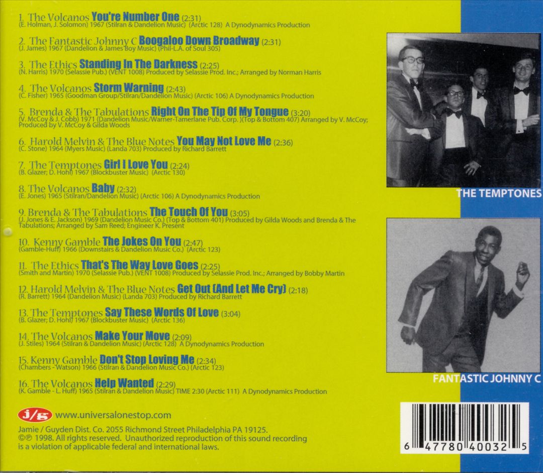 Storm Warning: Philly Original Soul Classics, Vol. 1 cover art