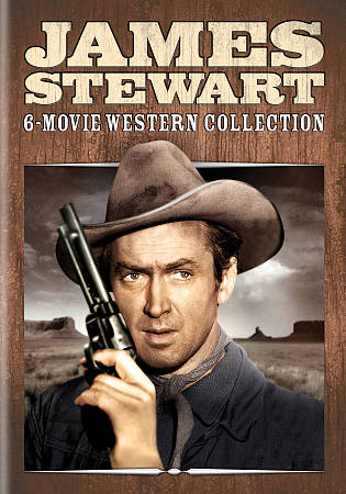 JAMES STEWART: 6-MOVIE WESTERN COLLECTION cover art