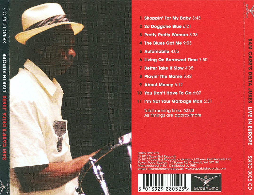 Live in Europe cover art