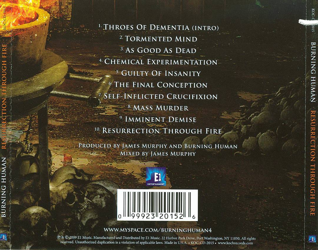 Resurrection Through Fire cover art