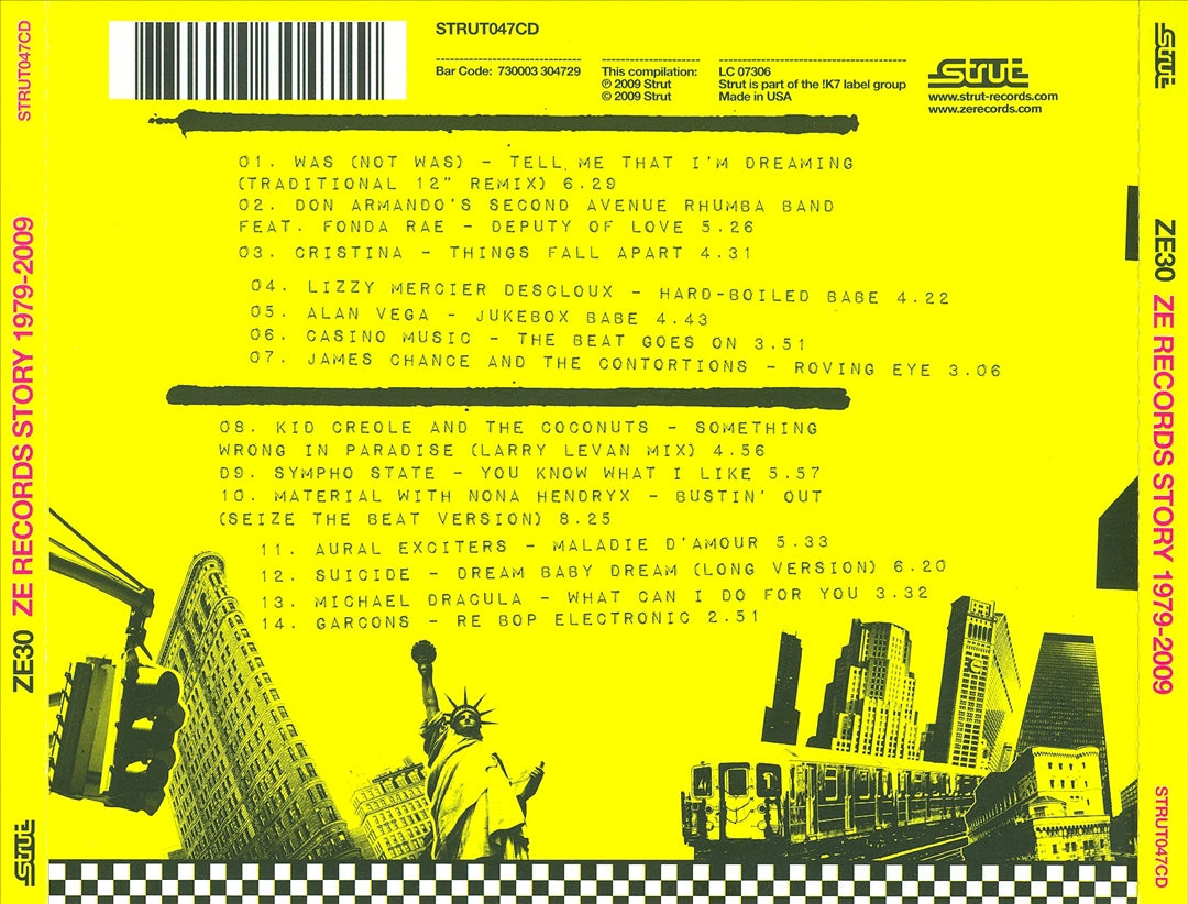 ZE 30: ZE Records Story 1979-2009 cover art