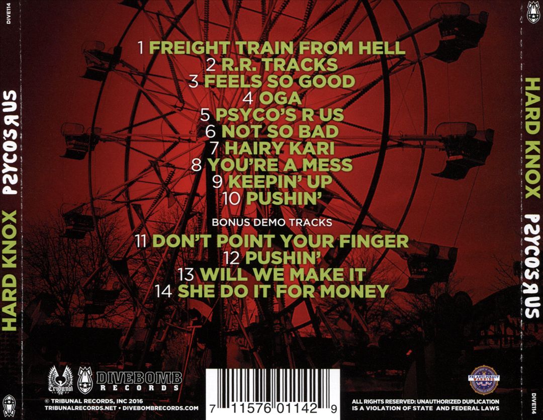 Psyco's R Us cover art