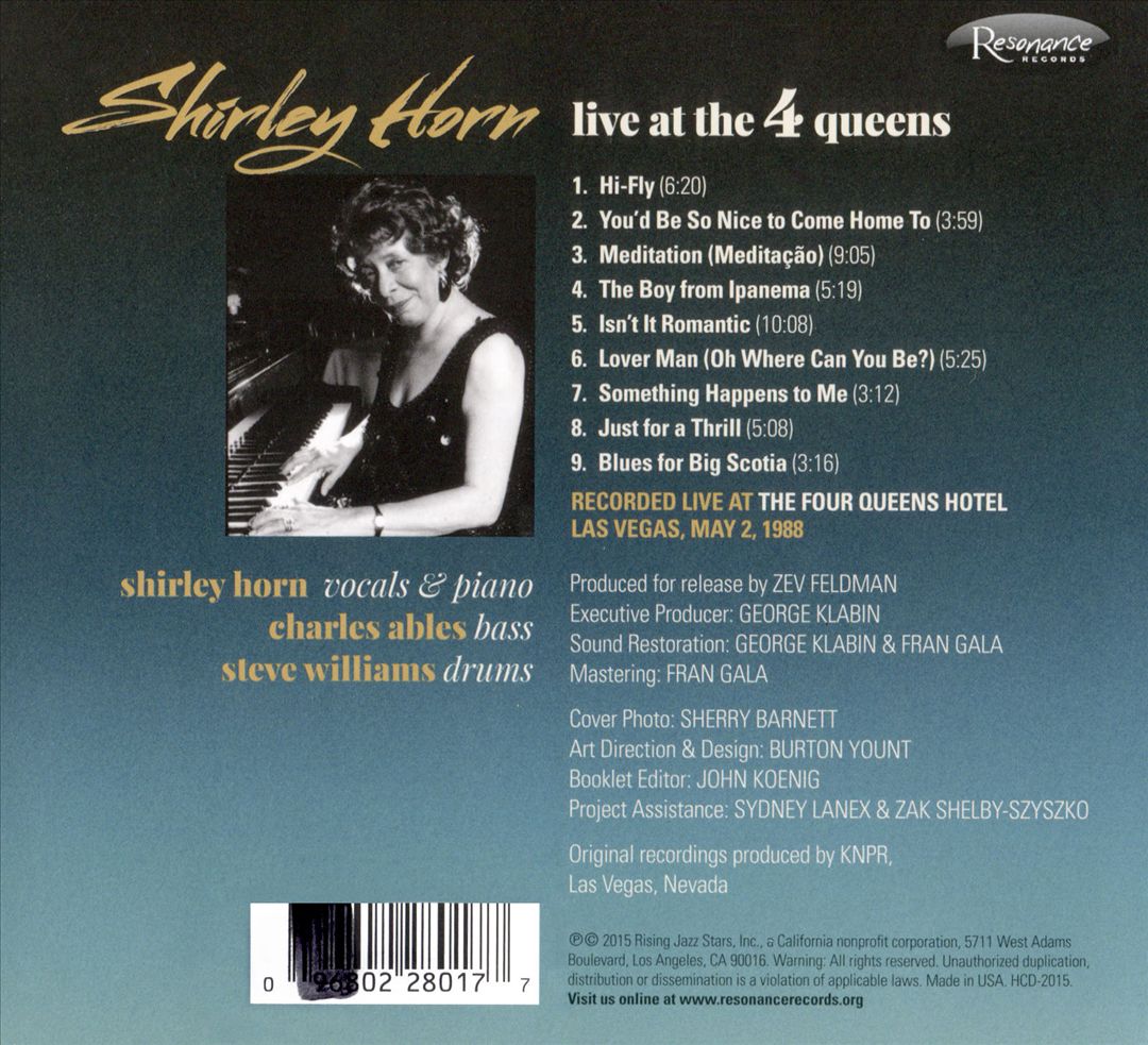Live at the Four Queens cover art