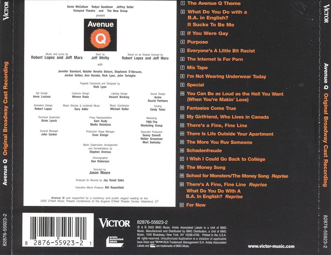 Avenue Q cover art
