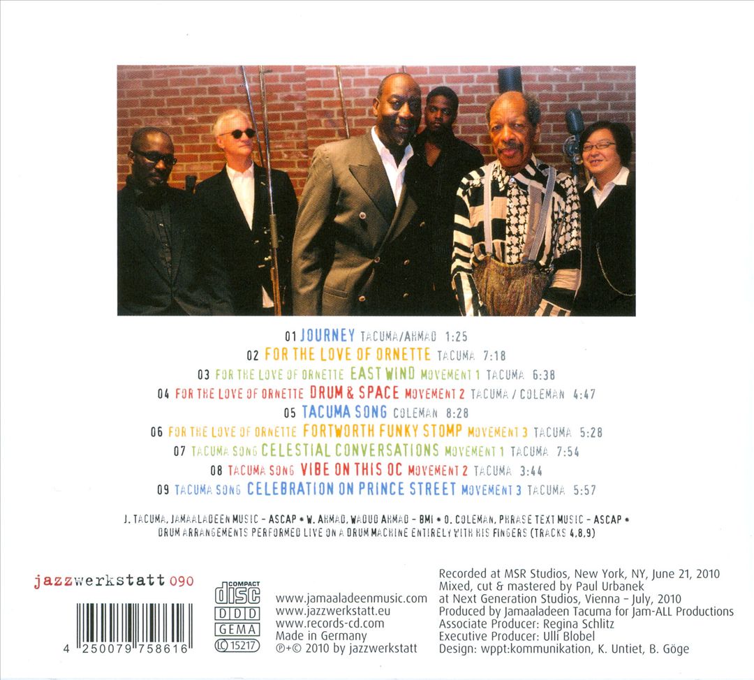 For the Love of Ornette cover art