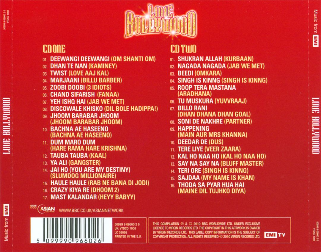 Love Bollywood cover art