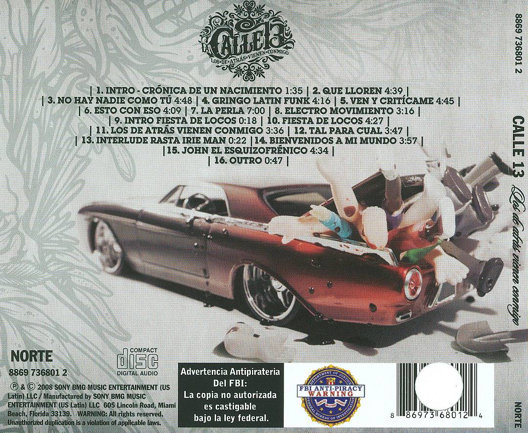 Atras Vienen cover art