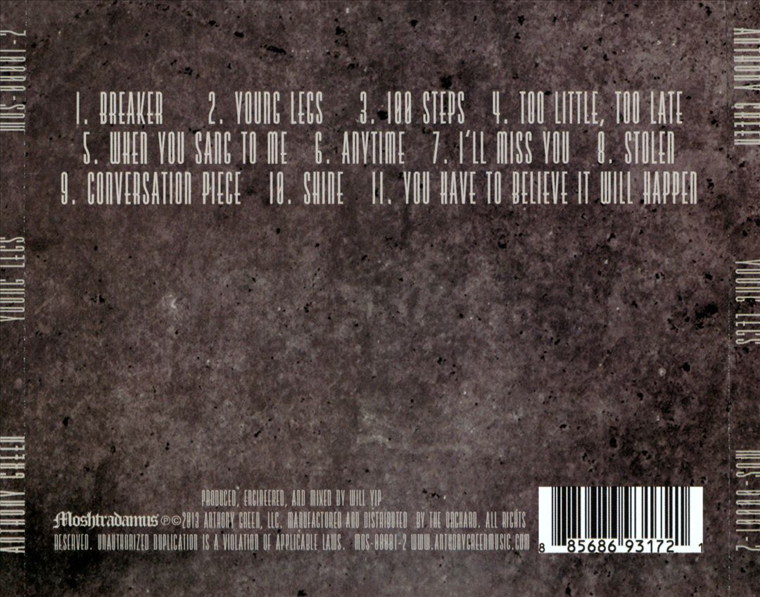 Young Legs cover art