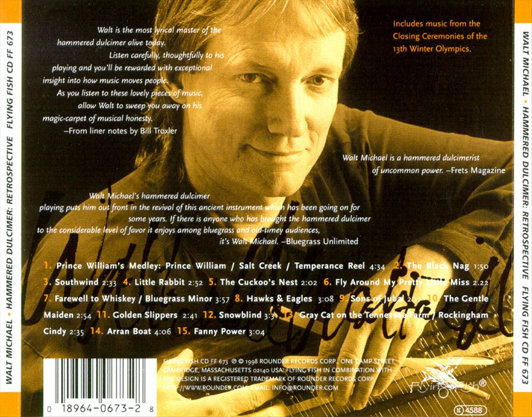 Hammered Dulcimer: Retrospective cover art