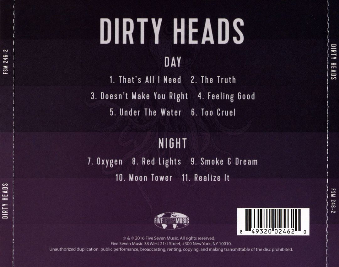 Dirty Heads cover art
