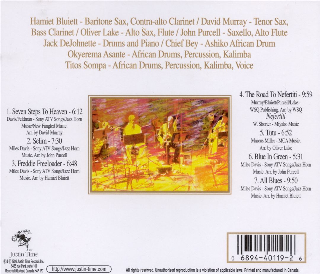Selim Sivad: A Tribute to Miles Davis with African Drums cover art