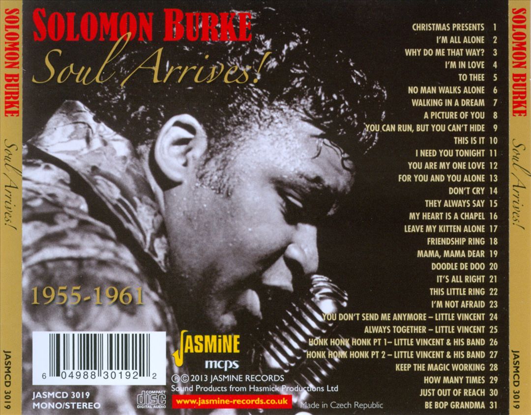 Soul Arrives! 1955-1961 cover art