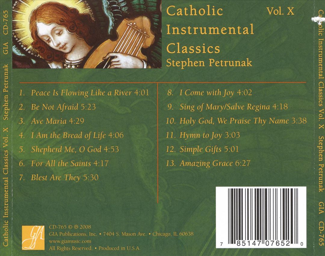 Catholic Instrumental Classics, Vol. 10 cover art