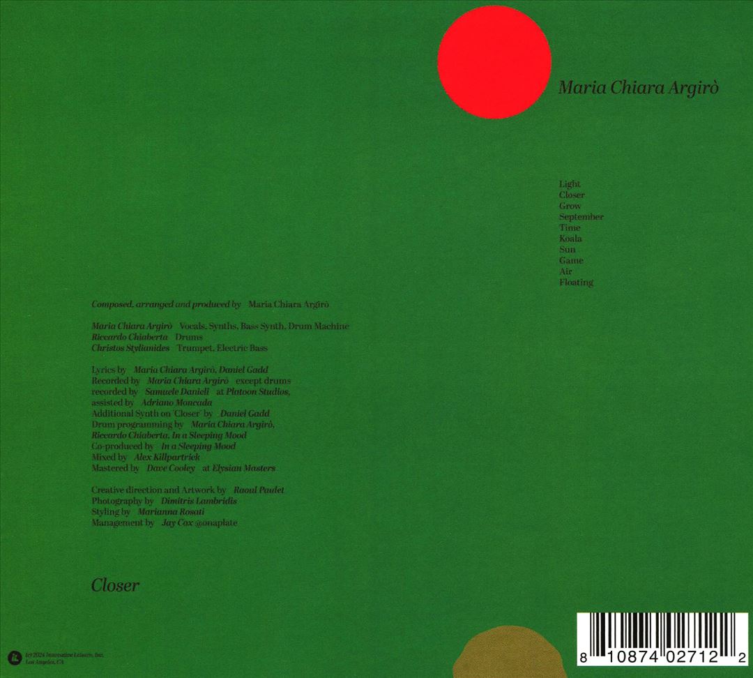 Closer cover art