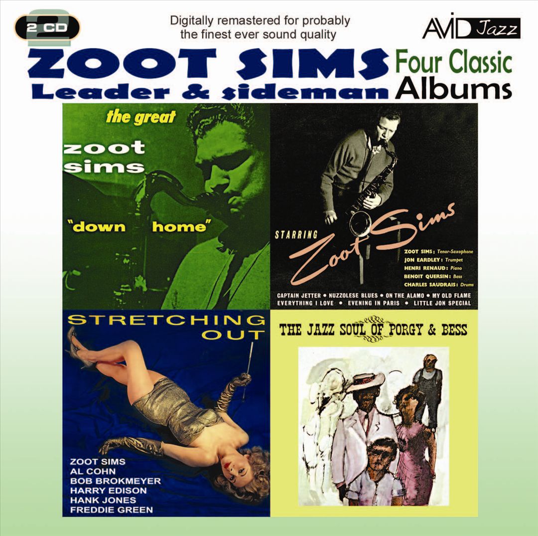 Stretching Out/Starring Zoot/Downhome/Jazz Soul of Porgy and Bess cover art