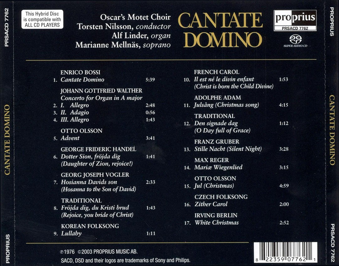Cantate Domino cover art