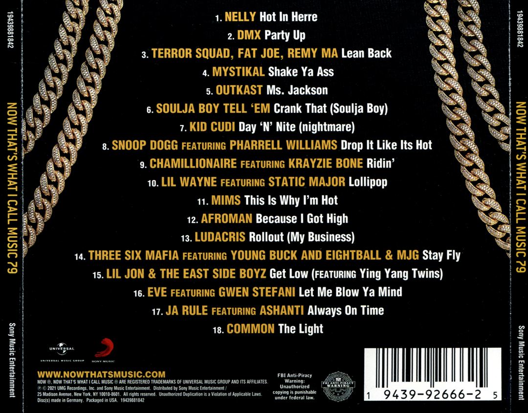 Now That's What I Call 2000's Hip-Hop cover art