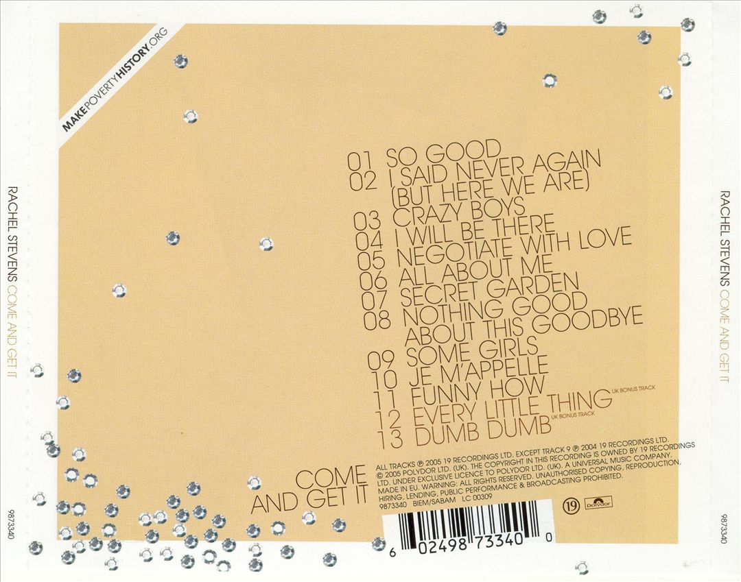 Come and Get It cover art