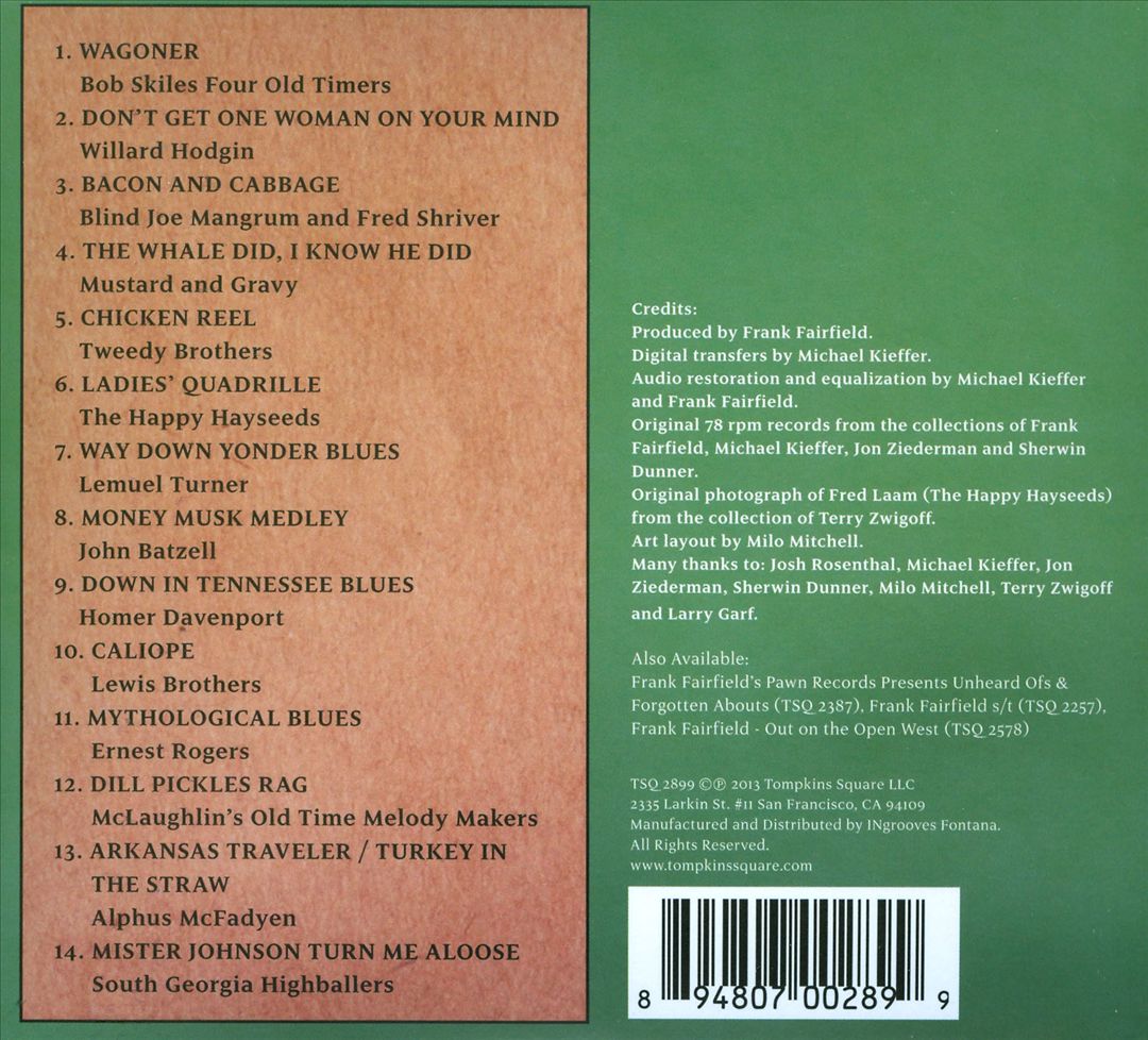 Turn Me Loose: Outsiders of "Old-Time" Music cover art