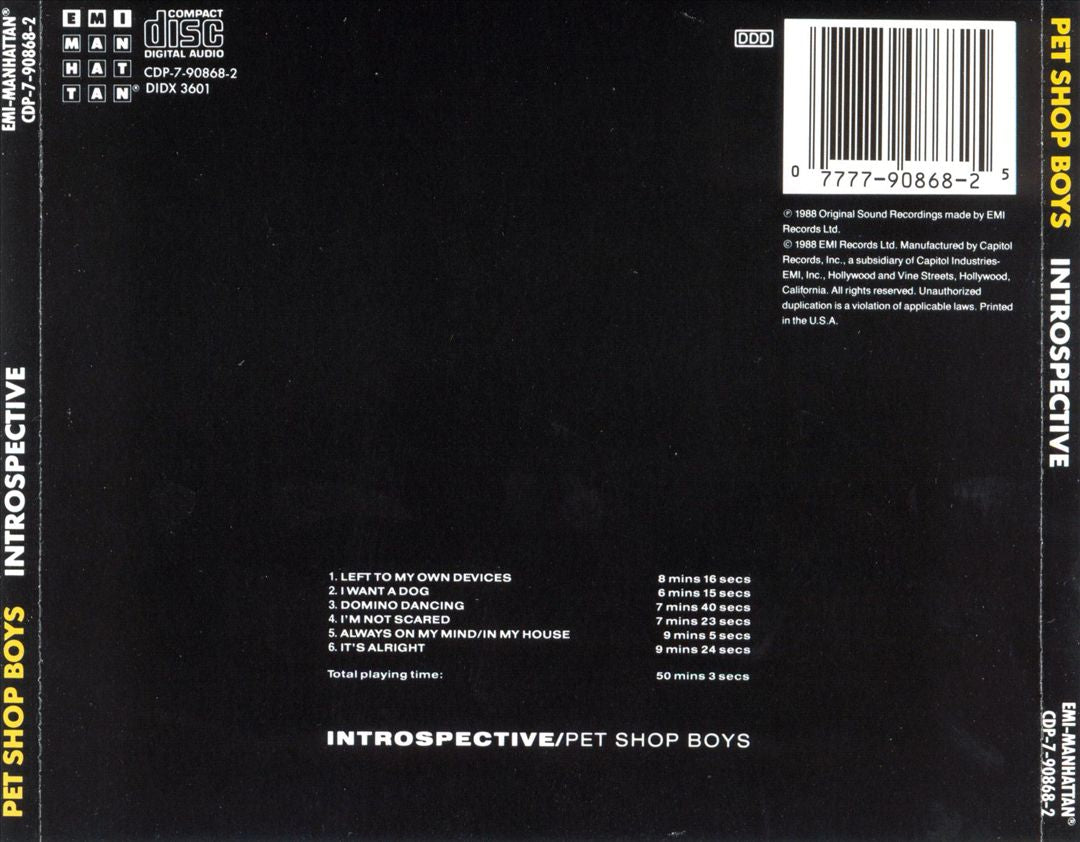 Introspective cover art