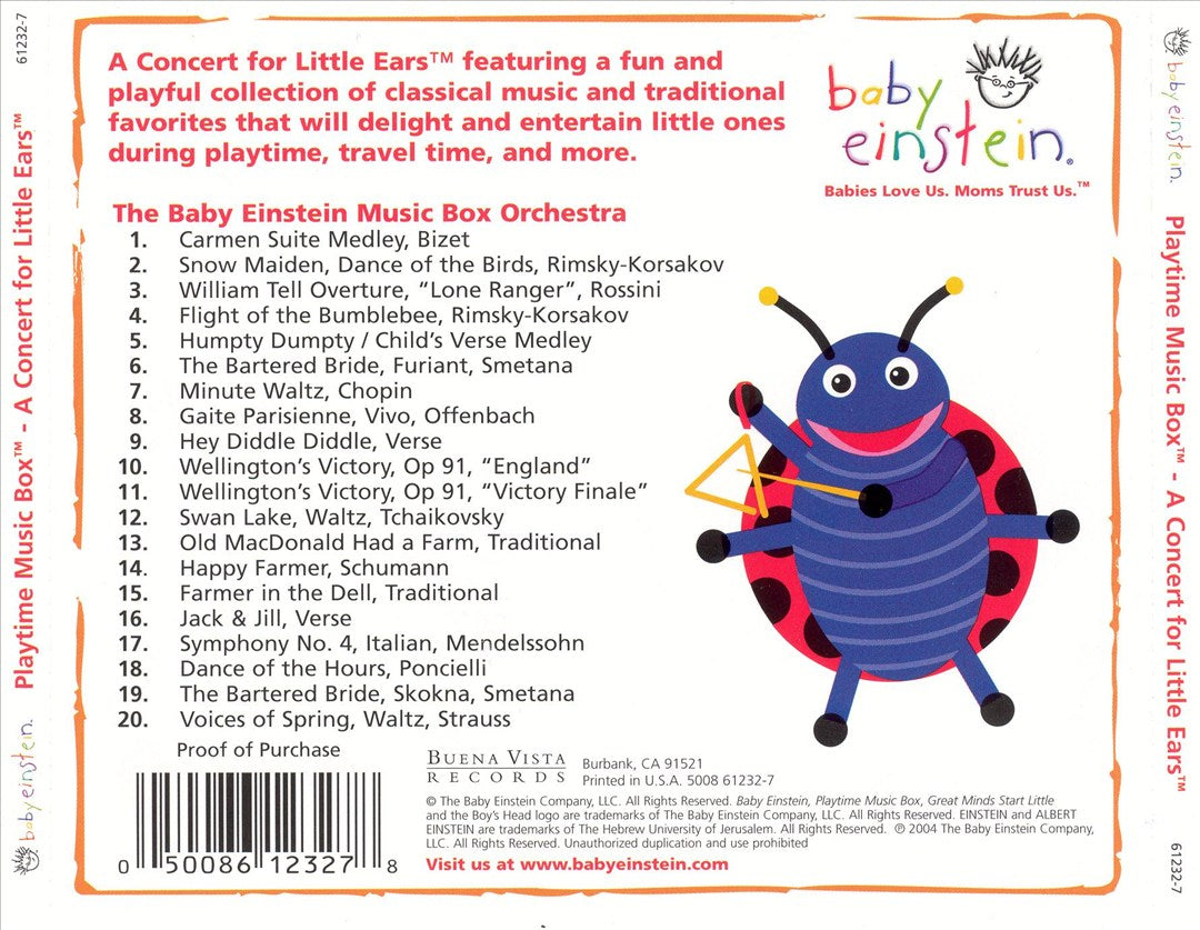 Baby Einstein: Playtime Music Box cover art