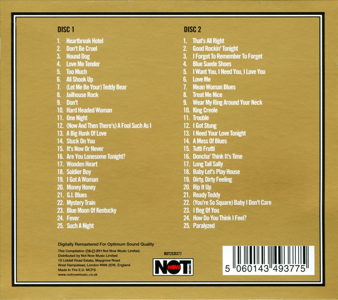 Elvis: Gold cover art