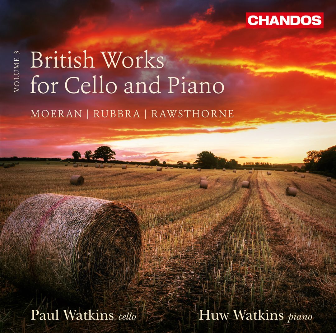 British Works for Cello and Piano, Vol. 3 cover art