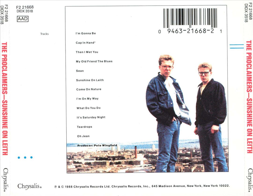 Sunshine on Leith cover art